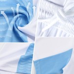 Soccer Uniform Lines Sublimation Sports Gray-White Custom Jersey Royal